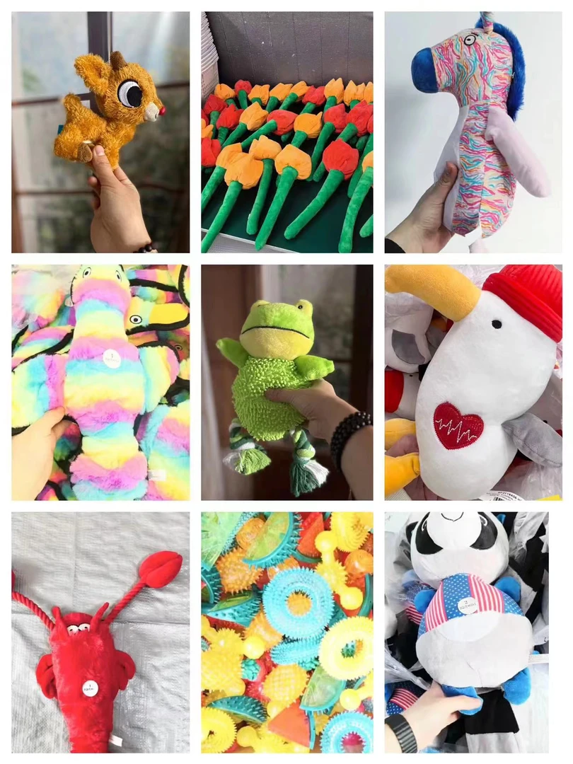 外贸宠物玩具狗狗发声玩具磨牙拔河安抚毛绒玩具