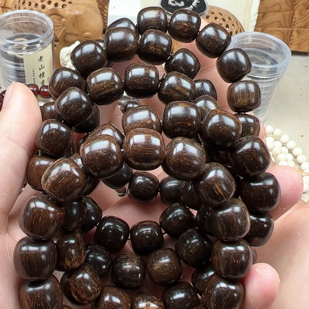 【闪购商品】贡木手串/手链1.3.1.4黑琥珀多样发其一