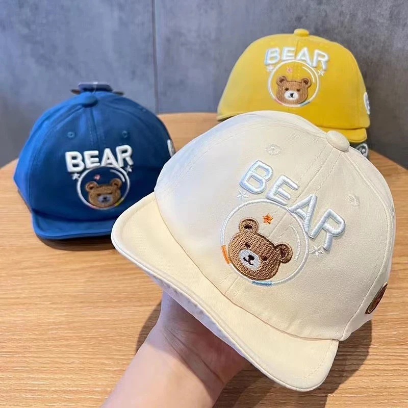 婴儿帽子秋冬季婴幼儿鸭舌帽时尚春秋遮阳软沿新生男宝宝棒球女童