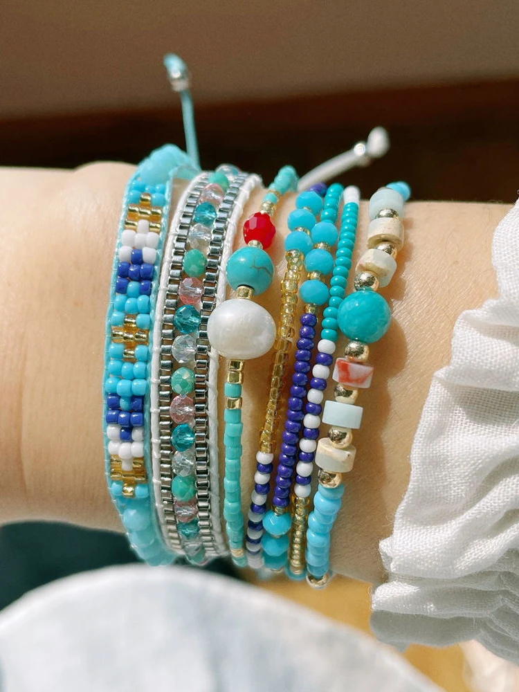 米珠晶晶闪闪手工配饰项链手链材料任选装