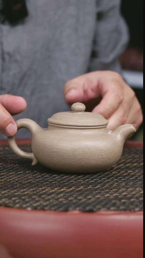 【闪购商品】紫砂松花青段仿古200CC