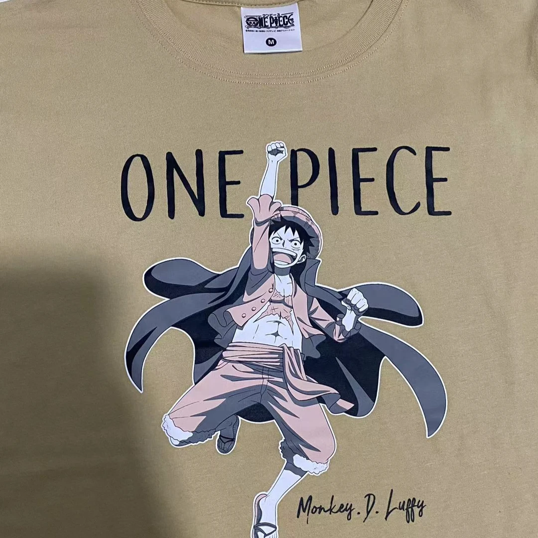 男女卡通海贼王短袖