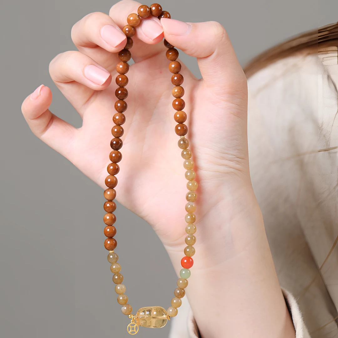 【道木文创】日照金山 库克和田双圈水晶px国风