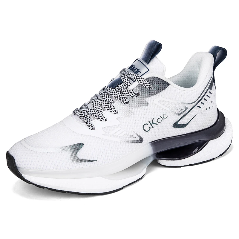 女鞋跑鞋跑步鞋超轻软底减震情侣运动鞋网面透气时尚休闲鞋