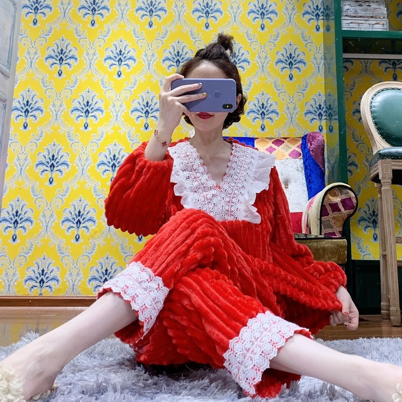 直播间 粉丝福利款甜美宽松女士舒适可外穿家居服套装