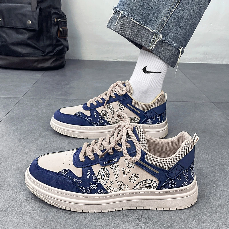 【小扬哥优选】男鞋秋季新款百搭板鞋男生休闲运动潮鞋青少年国潮鞋