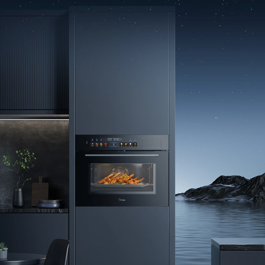 【补贴】美的万向星河GS5烤箱一体机嵌入式家用彩屏大容量