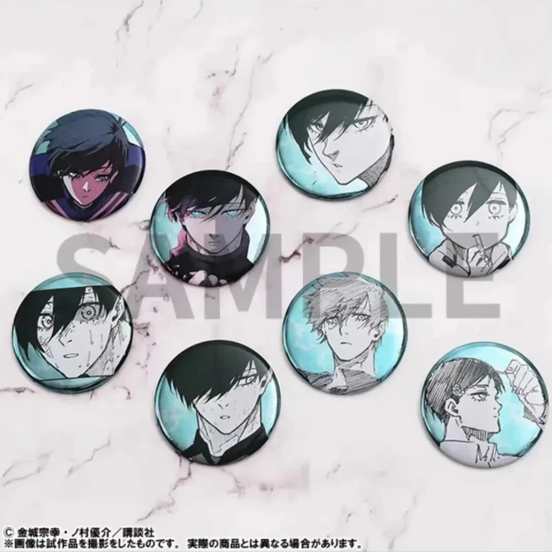 【蓝色监狱】蓝锁原画展 二弹新个人池吧唧徽章  拆盒盲盒