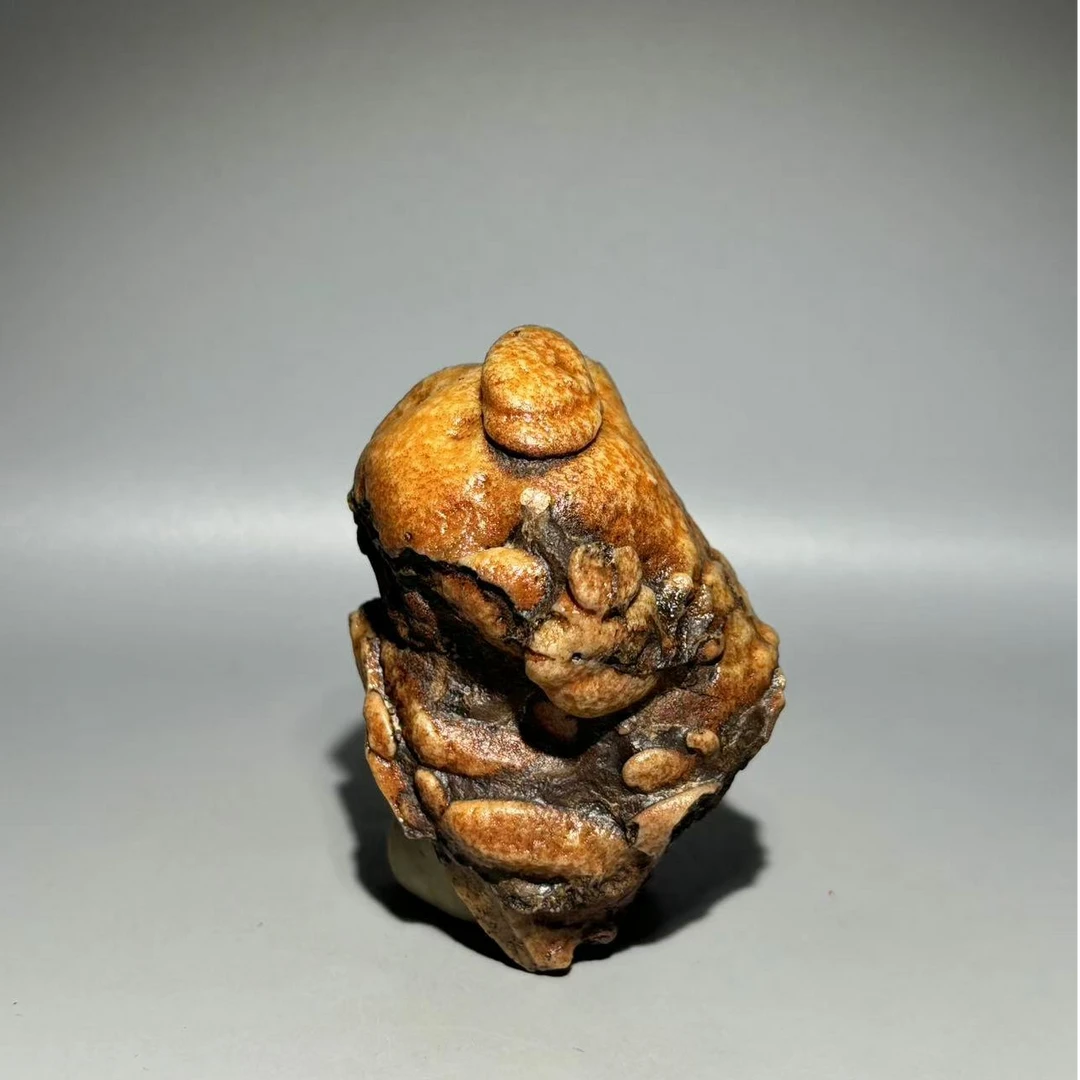 阿拉善戈壁奇石盆景石 奇石摆件