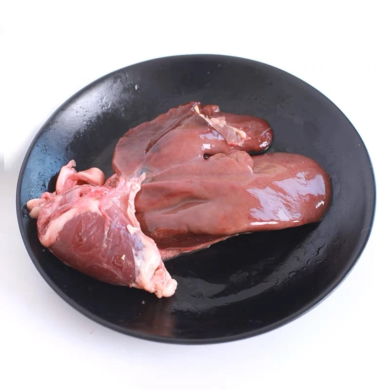 安徽农家鹅肝鹅心新鲜冷冻发货速冻保鲜