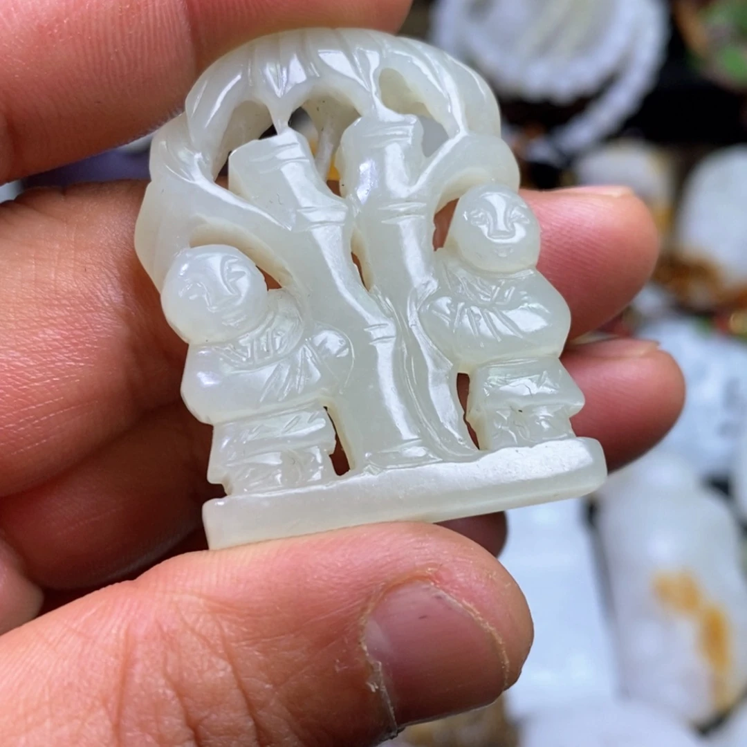 【闪购商品】和田玉（糖玉）挂件未镶嵌