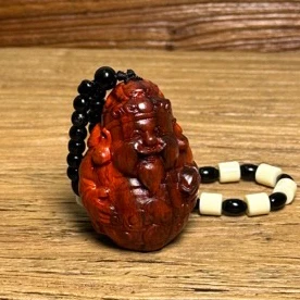 挂件老红雕刻创意收藏小摆件