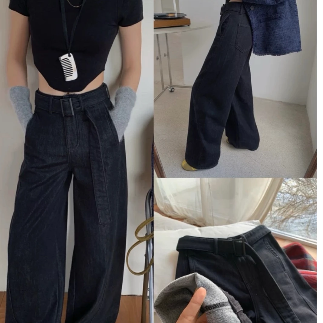 显瘦百搭休闲阔腿裤
