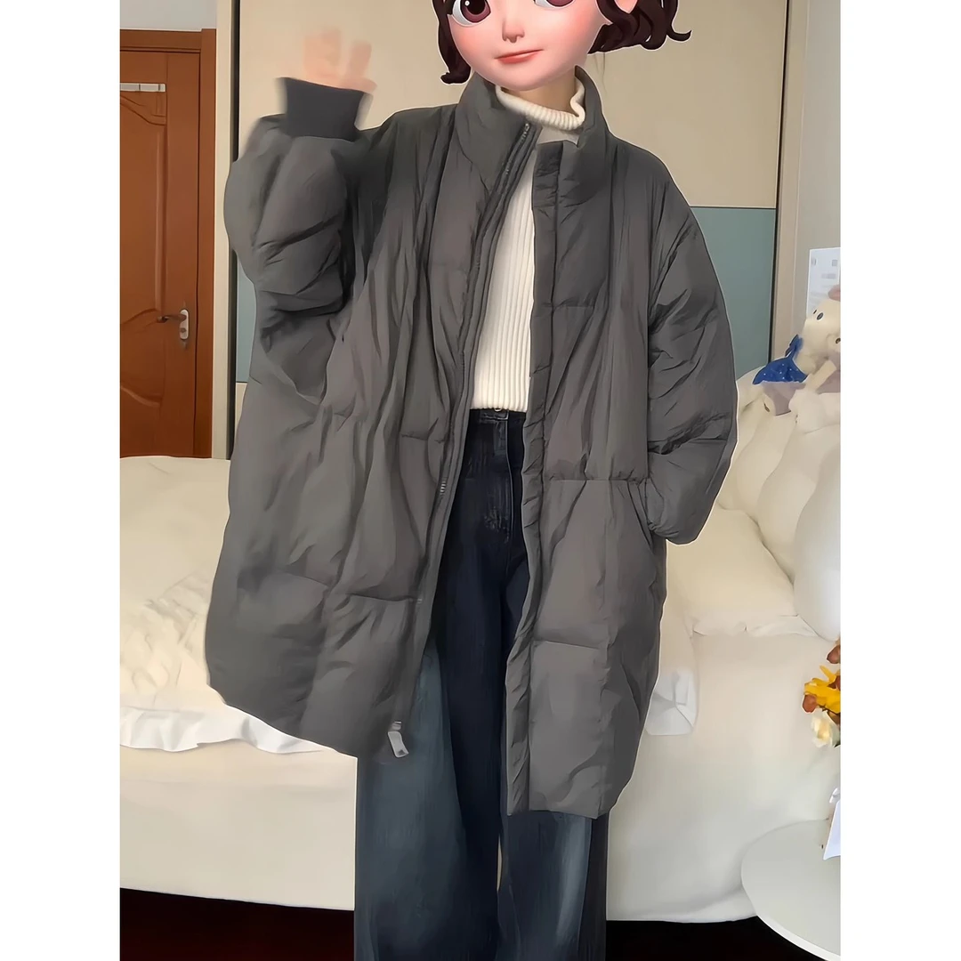 阿斯特羽绒羽绒服羽绒服女冬季二棉外套2023加厚韩系东大门羽绒服