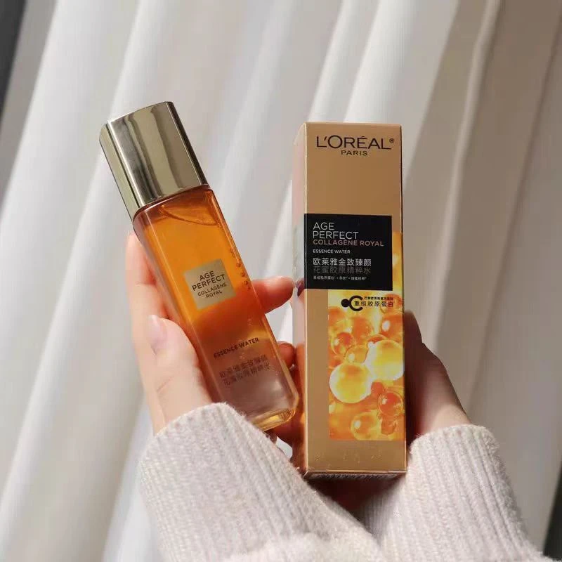 欧莱雅金致臻颜花蜜奢养胶原精粹 水 / 乳液 可选择