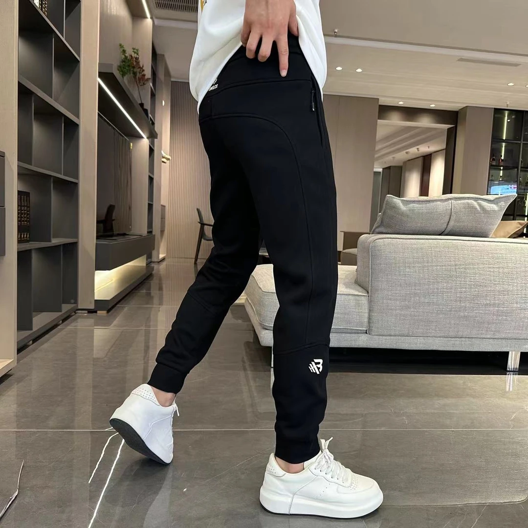 【春季新款】秋冬新款时尚气质百搭男长裤小脚修身裤8813