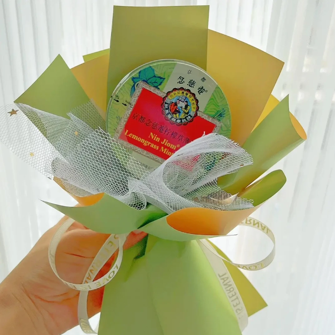 教师节礼物润喉糖花束diy材料包全套包装纸手工diy自制送老师实用