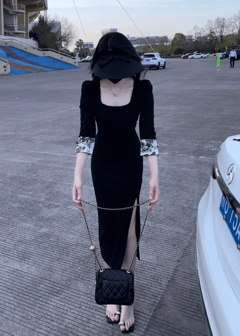 【现货】新中式小众设计感连衣裙5008