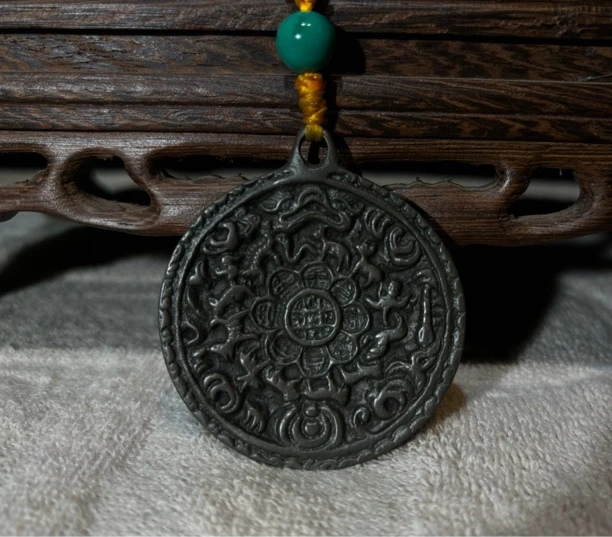 西藏拖甲九宫挂件