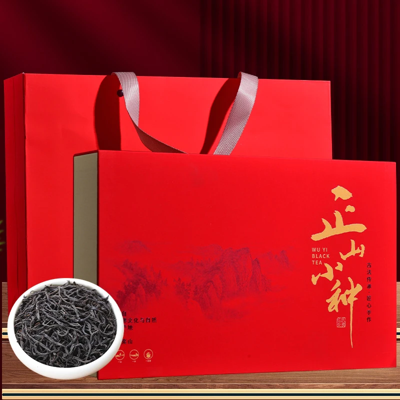 【礼盒装】小种红茶礼盒装武夷新茶茶叶蜜香浓香型250g年货送礼