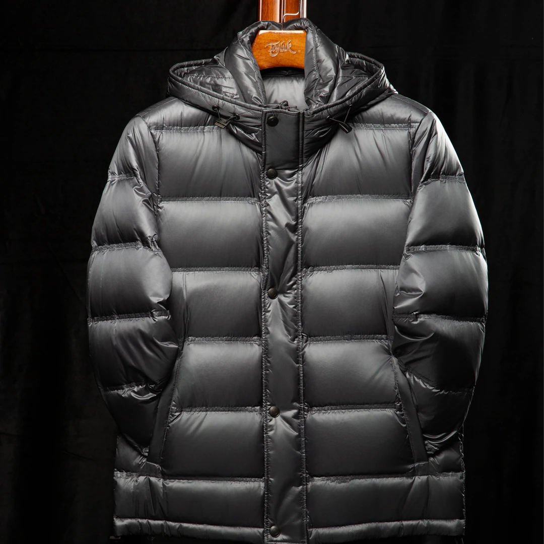 TOYLUK羽绒服商务羽绒服外套男士短款秋冬休闲21504A