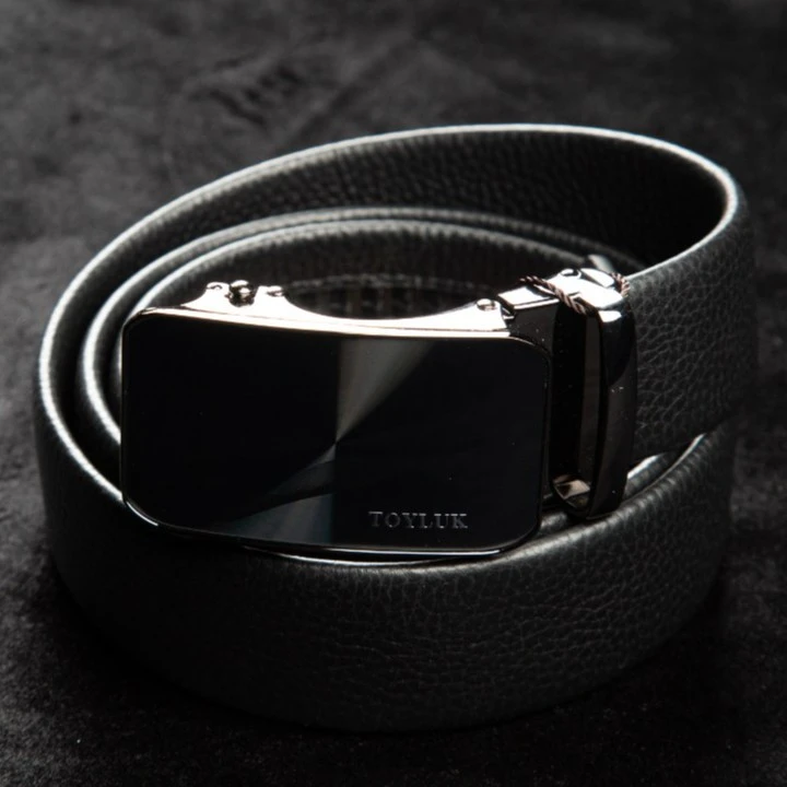 TOYLUK男士真牛皮皮带高档百搭男式轻奢真皮BD2-2009-5A