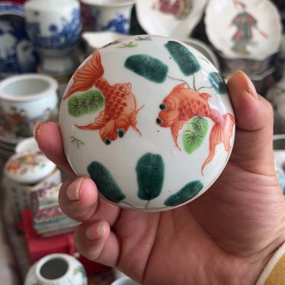 【闪购商品】瓷罐粉彩