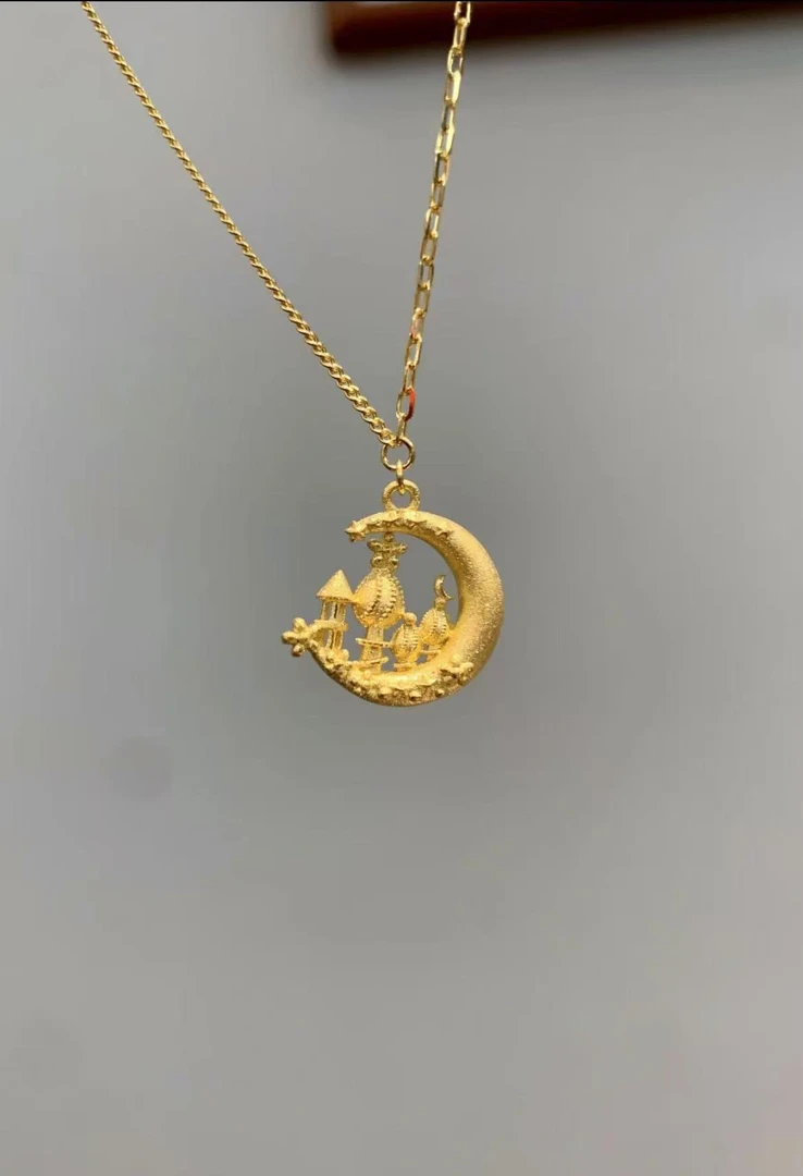 金熹福足金999童话【城堡套链】