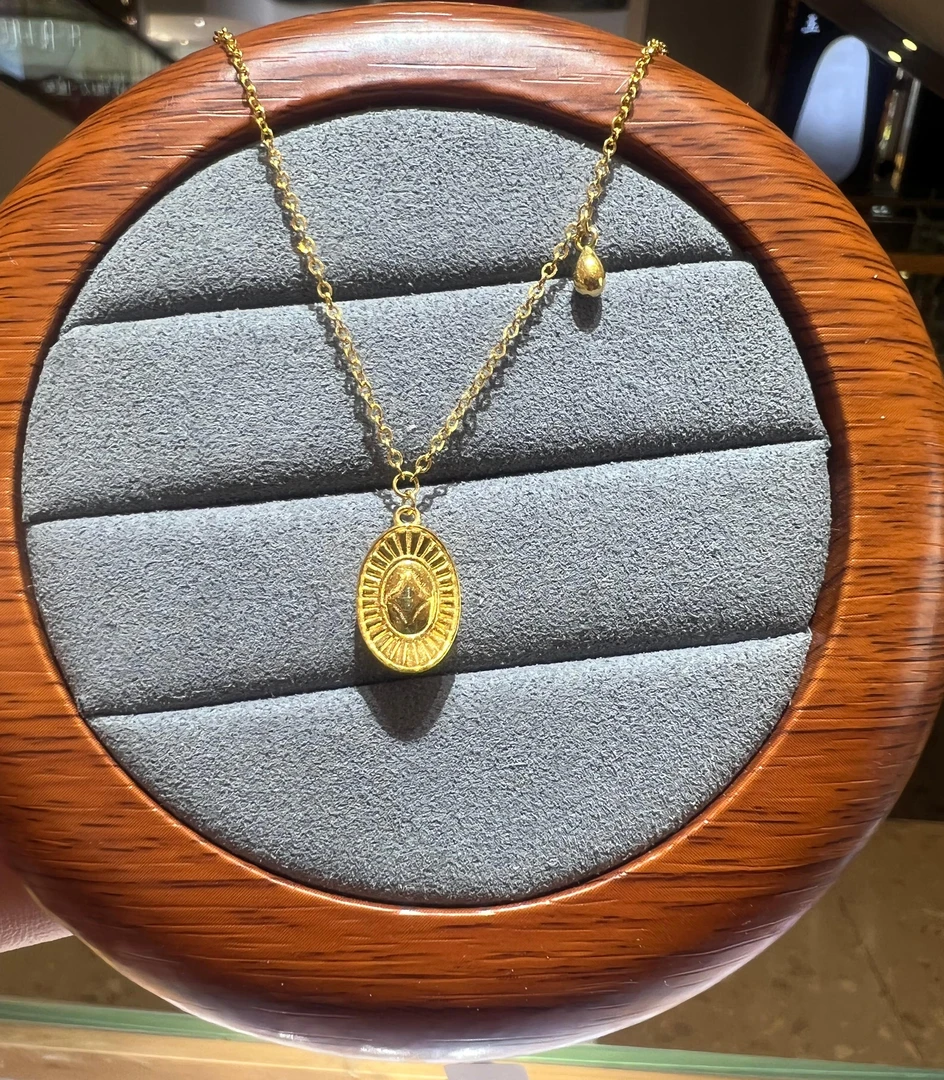 金熹福足金999【金元宝套链】