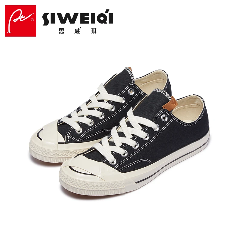 PUTIAN SHOES/莆田鞋思威琪 085 深邃黑 帆布鞋