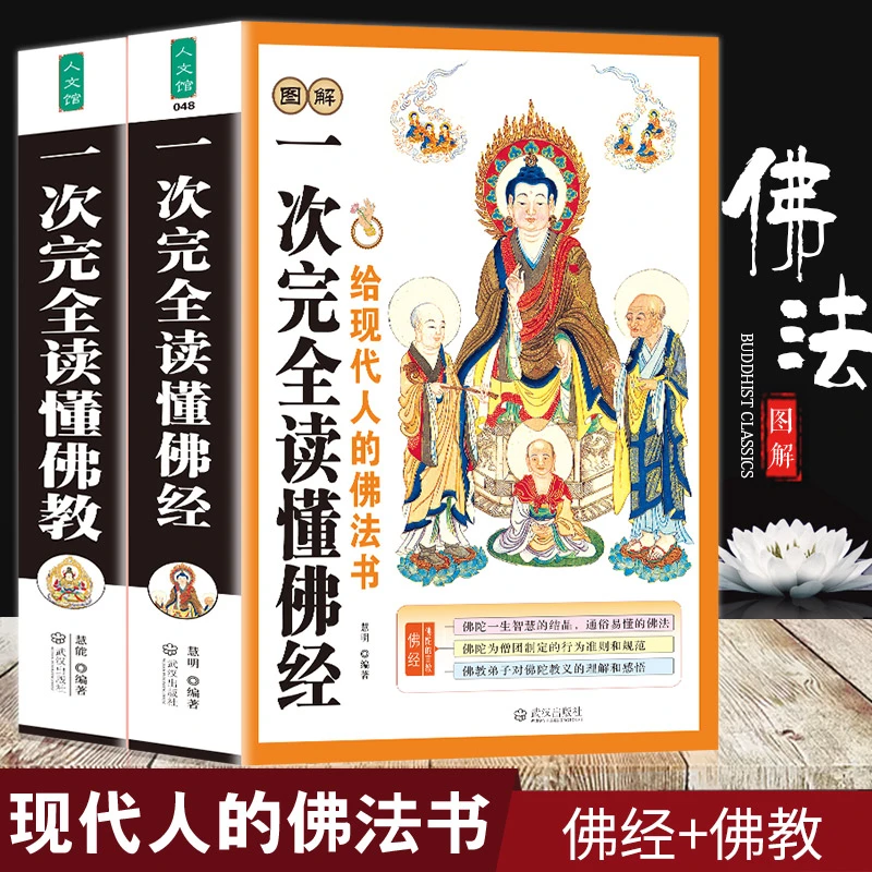 图解一次完全读懂佛教佛经 学佛学入门白话金刚法华经坛经心经书