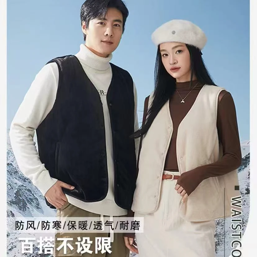 6789秋冬新品男女石墨烯蓄热马甲SJ