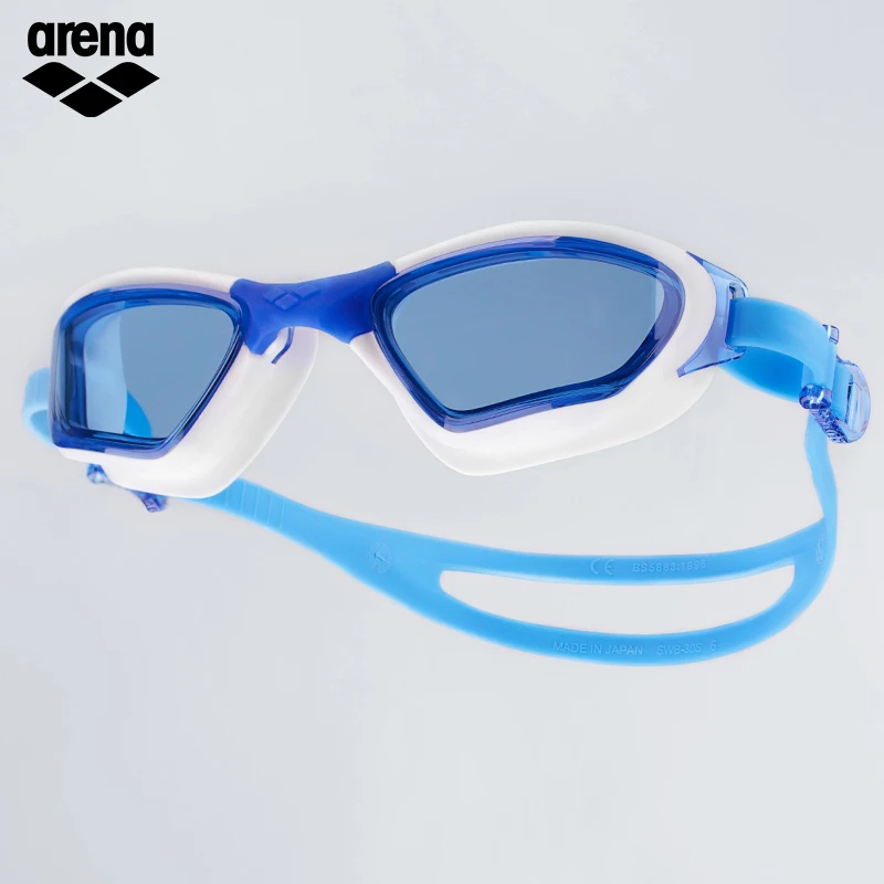 Arena/阿瑞娜防水防雾高清儿童大框泳镜可变色泳镜AGL-840