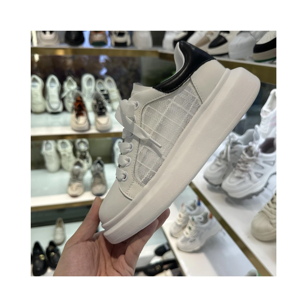 断码福利/休闲厚底增高网面小白鞋ins拼色小白鞋/DFD682