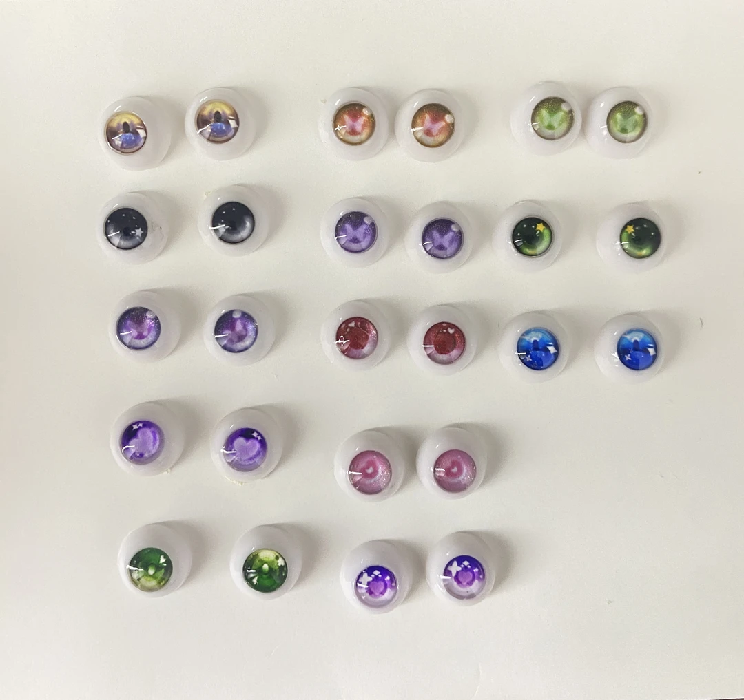 bjd娃娃眼珠娃娃压眼叶罗丽6分3分4分8分 gsc眼珠ob11眼珠