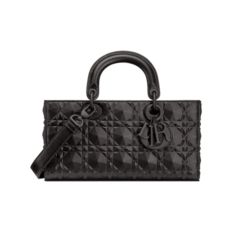 99新 DIOR/迪奥 Dior 新款戴妃横版钻石藤格纹百搭时尚百搭包 /DC