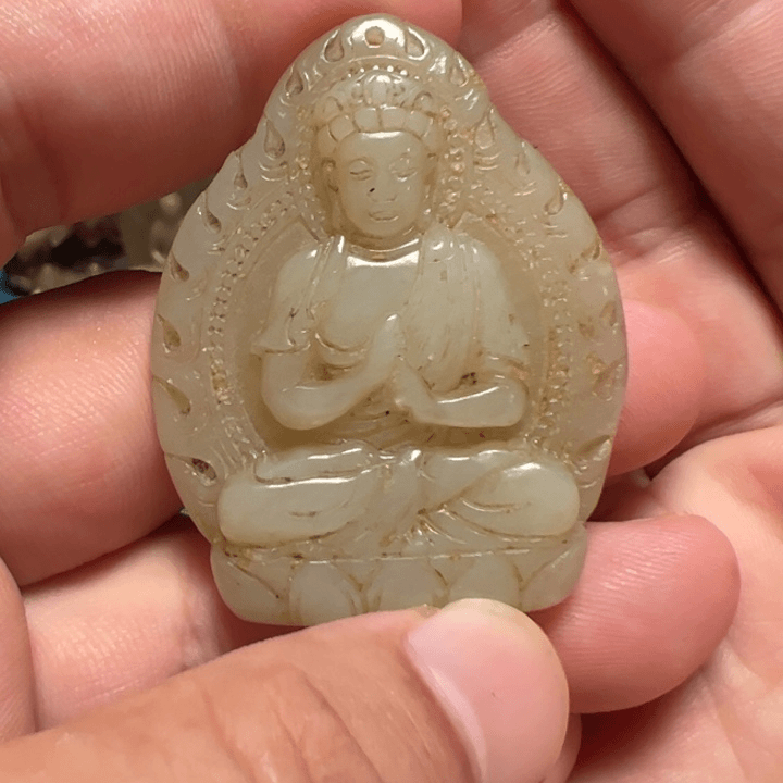 和田玉挂件未镶嵌