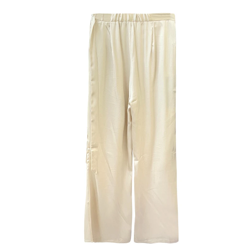 古旗皇古典舞舞蹈裤女飘逸阔腿裤现代舞形体裤中国舞宽松直筒裤