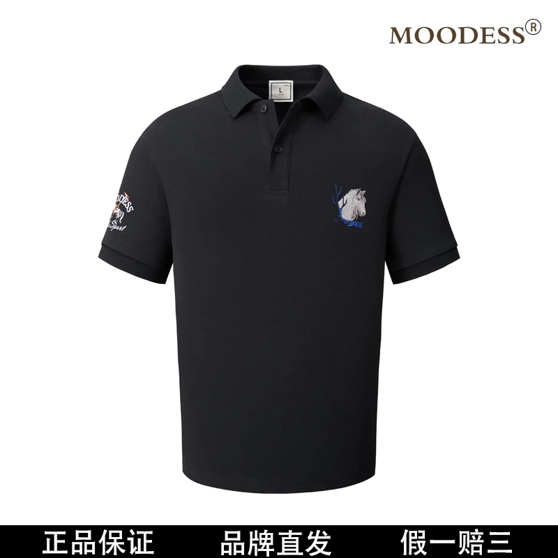【澳门专柜】MOODESS 【天马】 短袖T恤 高定奢品 重工刺绣 Q