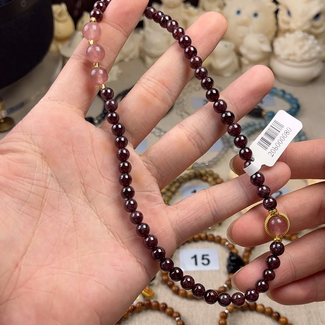 【闪购商品】玛瑙/玉髓手链合金