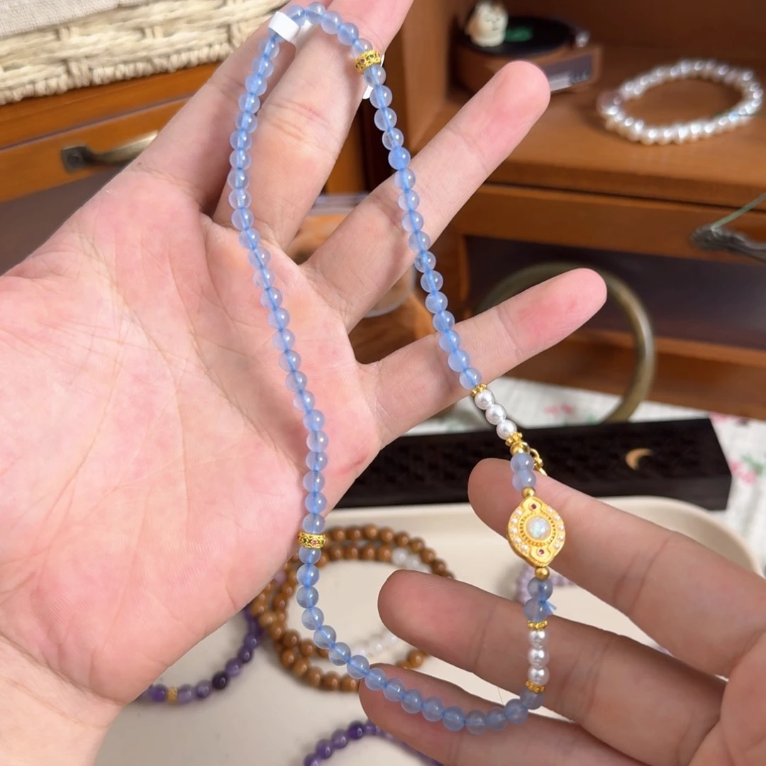 玛瑙/玉髓手链合金
