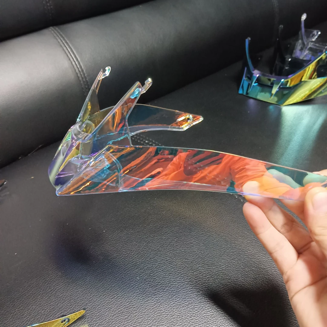 R50spro和r50s改小尾翼专用机车头盔尾翼摩托车头盔配件头盔机车