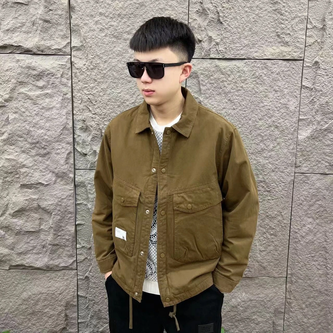 #8862-冬季高品二棉夹克外套