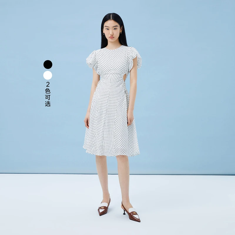 LILY2023夏新款女装连身装123240C7150