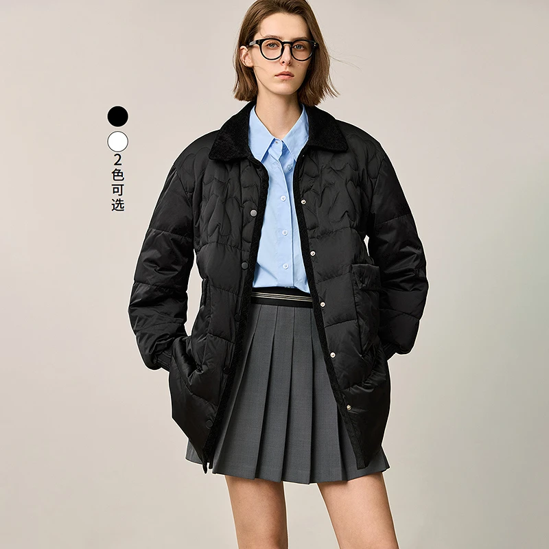 LILY2024冬新款女装羽绒服124409DD954