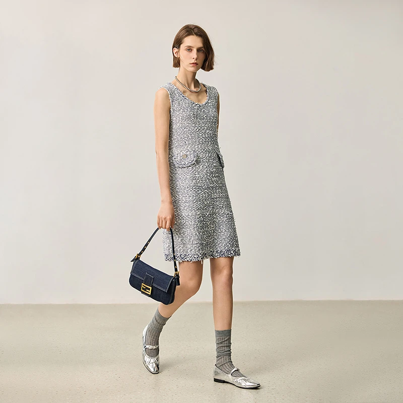 【黄蓉推荐】LILY2024秋新款女装连衣裙124319V7971