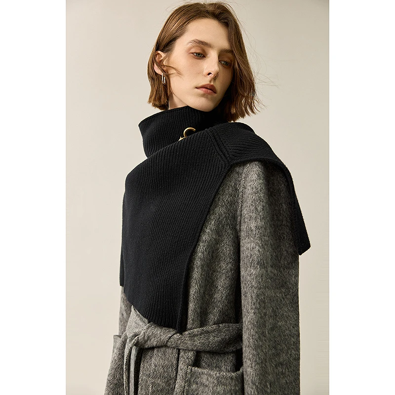 LILY2024冬新款女装毛呢外套124409FN908