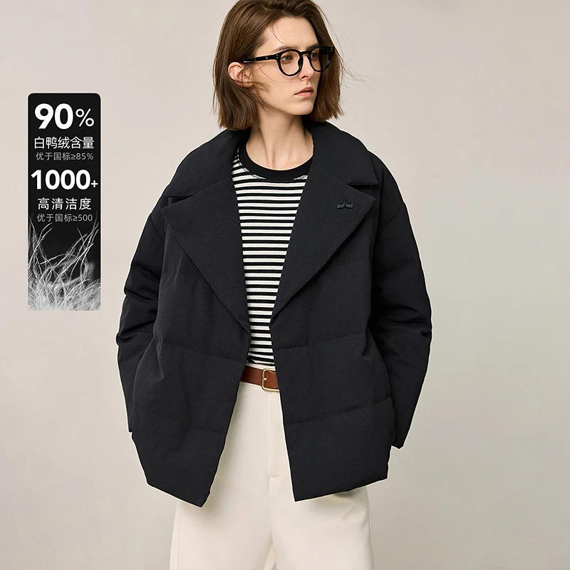 【大叔专属】LILY2024冬新款女装羽绒服124409DD964