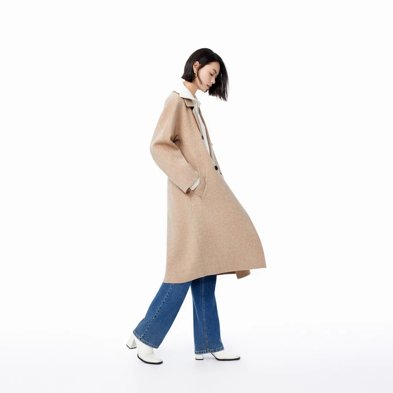 【大瑶专属】LILY冬新款女装毛呢外套123429FN908
