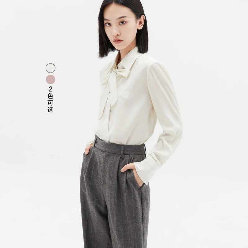 【大叔专属】商场同款LILY冬新款女装衬衫123410C4202